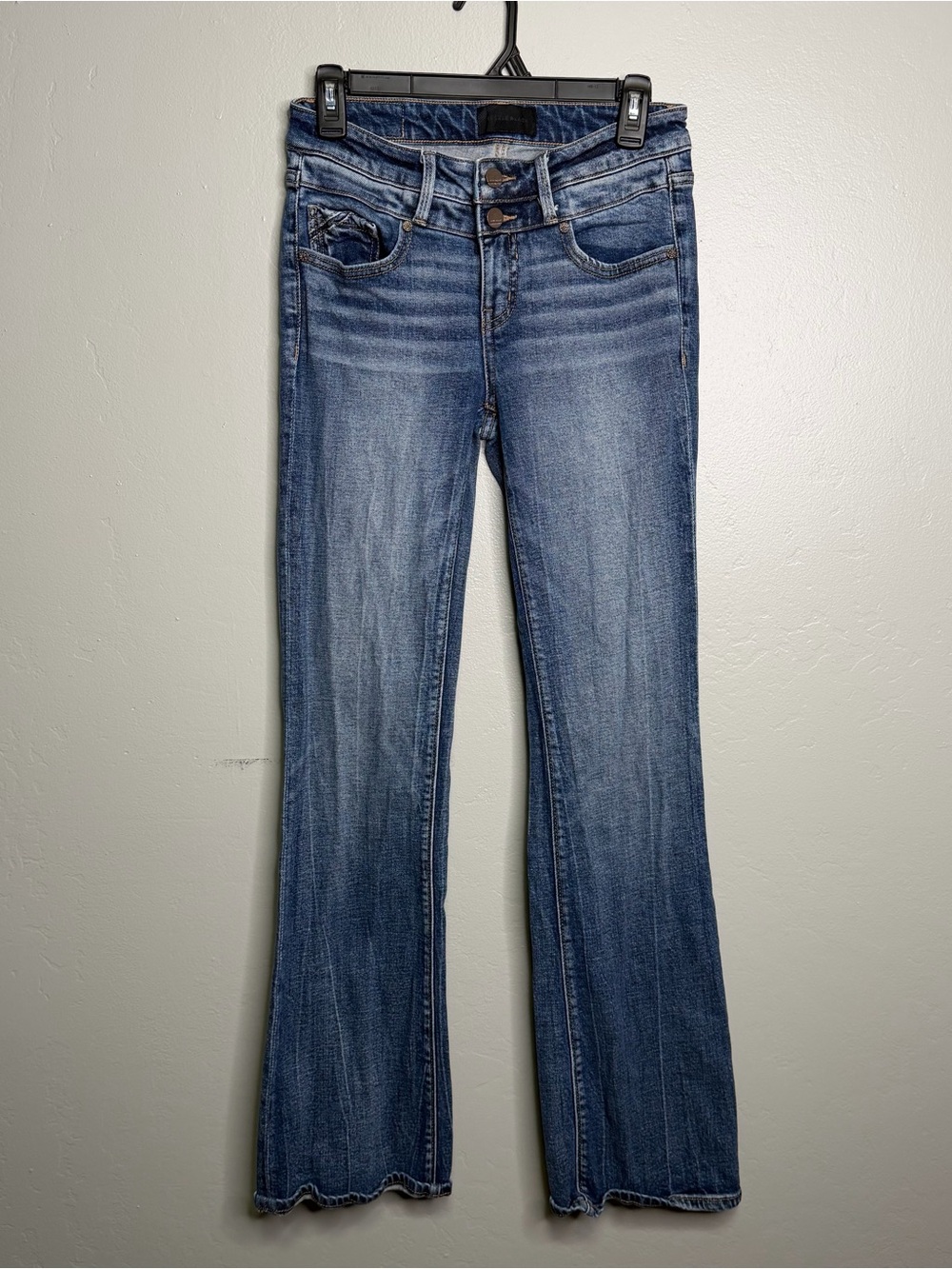 Buckle Black Fit No. 53 Mid Rise Bootcut Stretch Jeans Sz 25 Western